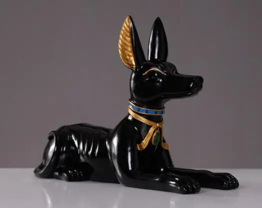 RESIN ANUBIS GOD FIGURINES EGYPT DOG GOD MINIATURES STATUE FOR VINTAGE HOME DECOR CREATIVE CRAFTS GIFTS R1304
RESIN ANUBIS GOD FIGURINES EGYPT DOG GOD MINIATURES STATUE FOR VINTAGE HOME DECOR CREATIVE CRAFTS GIFTS R1304