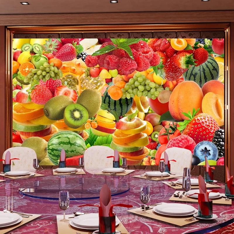 Custom 3D Wallpaper Murals Peach Apple Watermelon Fresh Fruit Poster Wall Painting Living Room Kitchen Fruit Shop Decor Fresco
Custom 3D Wallpaper Murals Peach Apple Watermelon Fresh Fruit Poster Wall Painting Living Room Kitchen Fruit Shop Decor Fresco