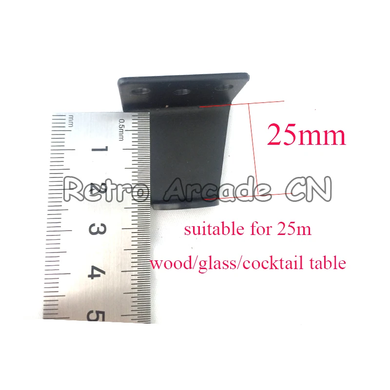 cocktail arcade glass clips depth 25/26mm detal powder coated black steel cabinet table machine clip parts accessories
cocktail arcade glass clips depth 25/26mm detal powder coated black steel cabinet table machine clip parts accessories