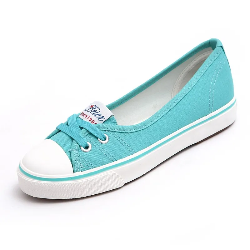 Autumn Spring 2020 New Women's Shoes Flats Boat Shoes Casual Loafers Canvas Shoes Woman Fashion Lace-up Shallow High Quality
Autumn Spring 2020 New Women's Shoes Flats Boat Shoes Casual Loafers Canvas Shoes Woman Fashion Lace-up Shallow High Quality