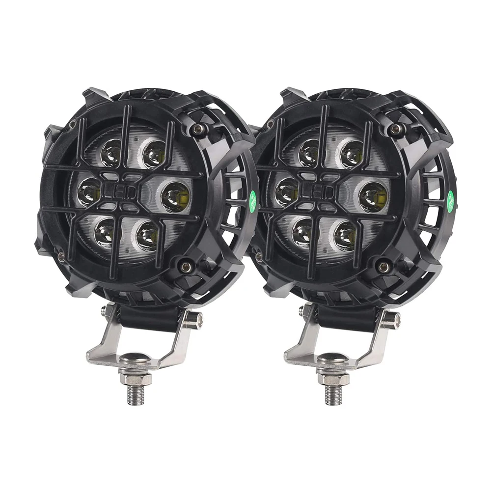 1 Pair 4 Inch 21W Flood Round LED Work Light Fog Light Waterproof Off road Driving Led Light for Jeep SUV Boat Truck ATV Car
1 Pair 4 Inch 21W Flood Round LED Work Light Fog Light Waterproof Off road Driving Led Light for Jeep SUV Boat Truck ATV Car