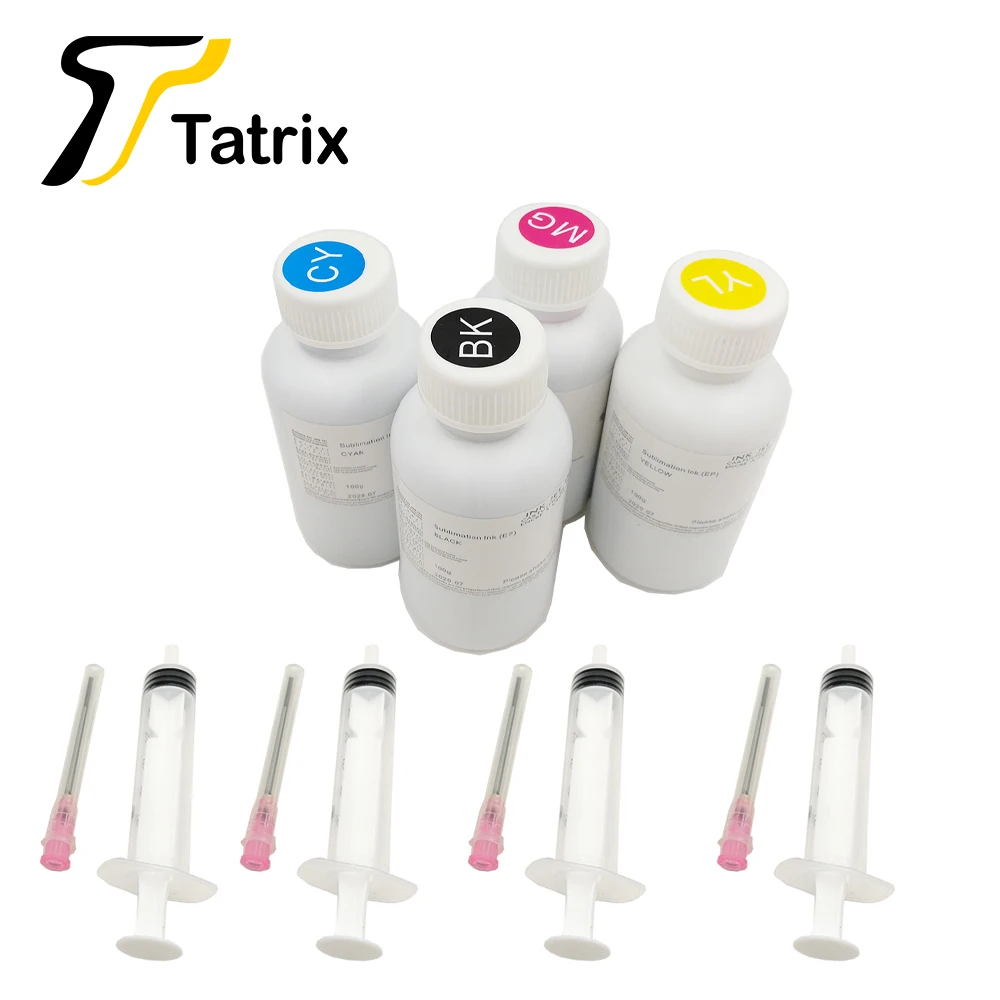 Tatrix 100MLx4 Сублимационные чернила для Epson, термопереносные чернила для футболок/корпуса телефона/кружек/керамики и т. д.
Tatrix 100MLx4 Сублимационные чернила для Epson, термопереносные чернила для футболок/корпуса телефона/кружек/керамики и т. д.