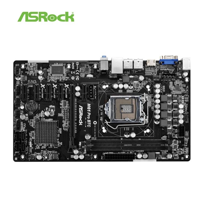 For ASRock H61 BTC PRO motherboard 6GPU 6PCI-E 6 graphics H61 BTC B250 MINING EXPERT LGA 1155 TB85 mining motherboard
For ASRock H61 BTC PRO motherboard 6GPU 6PCI-E 6 graphics H61 BTC B250 MINING EXPERT LGA 1155 TB85 mining motherboard
