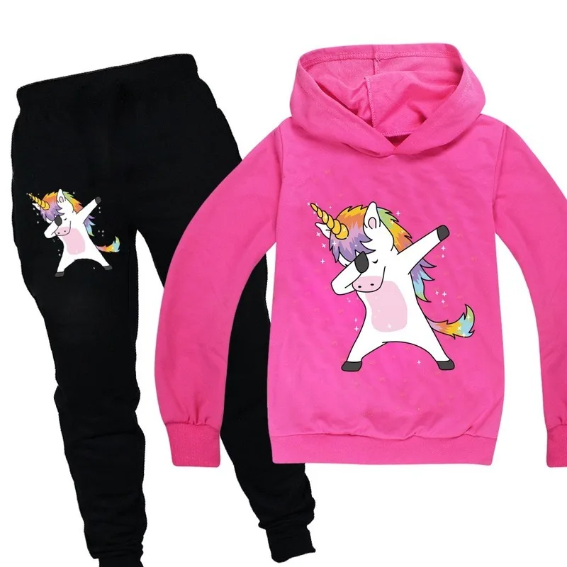Unicorn Hoodies 2pcs Suits Kids Sweatshirts Fashion Kid Hooded T Shirt Baby Toddler Girl Tracksuit Child Clothes Sportswear Sets
Unicorn Hoodies 2pcs Suits Kids Sweatshirts Fashion Kid Hooded T Shirt Baby Toddler Girl Tracksuit Child Clothes Sportswear Sets