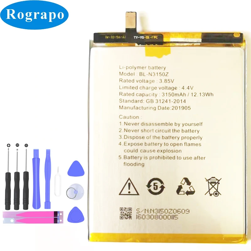 100% 3150mAh BL-N3150Z Replacement Battery Bateria Batterie For BLU Vivo 5R Mobile Phone Batteries
100% 3150mAh BL-N3150Z Replacement Battery Bateria Batterie For BLU Vivo 5R Mobile Phone Batteries