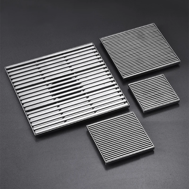 304 Stainless Steel Floor Drain Black Brushed Square Anti-Odor Bathroom Kitchen Balcony Hotel Drain Cover Drainage 12 15 20cm
304 Stainless Steel Floor Drain Black Brushed Square Anti-Odor Bathroom Kitchen Balcony Hotel Drain Cover Drainage 12 15 20cm