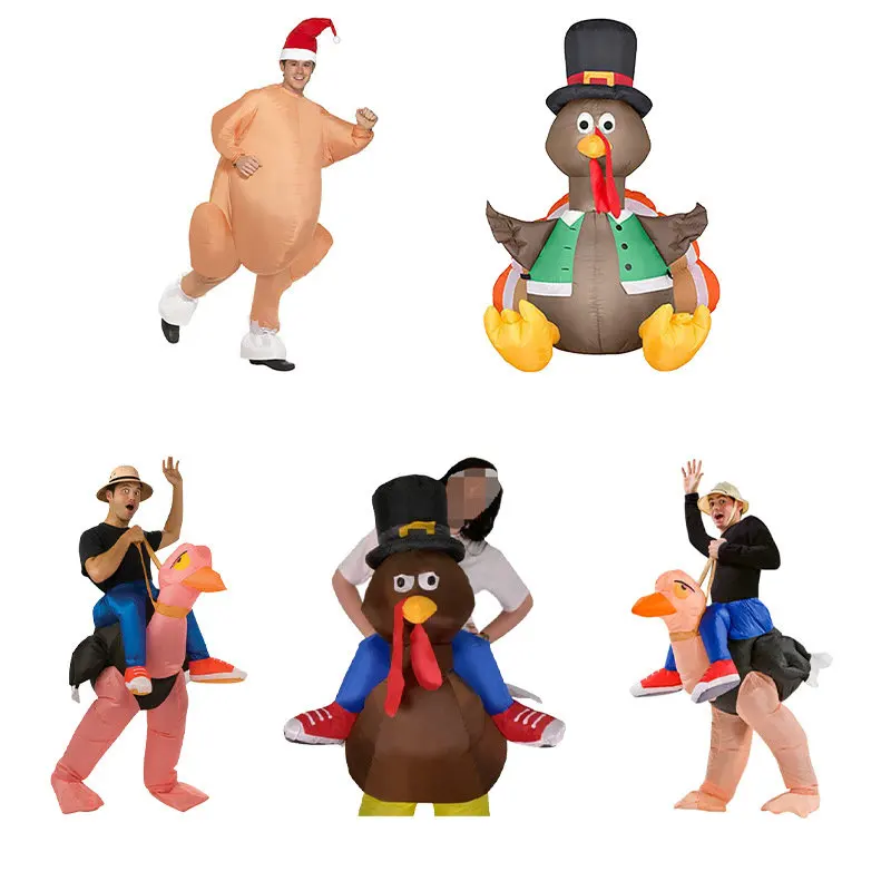 Christmas Thanksgiving Turkey Figurine Inflatable Costume Inflatable Turkey Costume Inflatable Fake Pants Stage Performance
Christmas Thanksgiving Turkey Figurine Inflatable Costume Inflatable Turkey Costume Inflatable Fake Pants Stage Performance