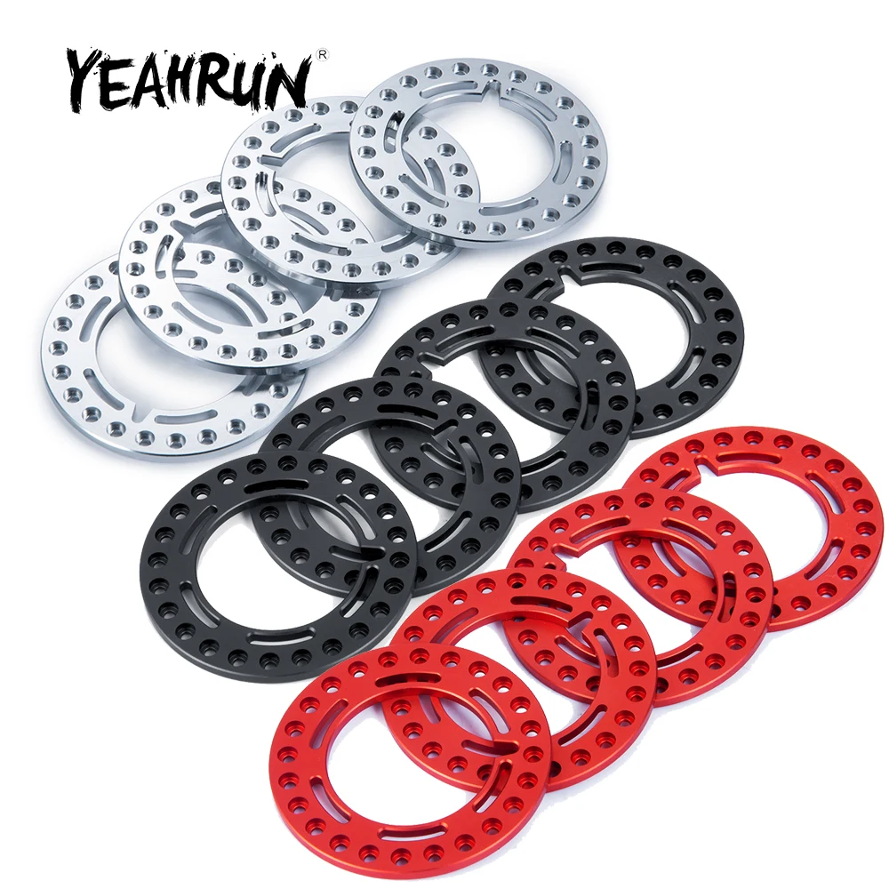YEAHRUN, 4 шт., наружные кольца 1,9 дюйма из алюминиевого сплава для Axial SCX10 D90 CC01 1/10, Радиоуправляемый гусеничный автомобиль модели 1.9, детали
YEAHRUN, 4 шт., наружные кольца 1,9 дюйма из алюминиевого сплава для Axial SCX10 D90 CC01 1/10, Радиоуправляемый гусеничный автомобиль модели 1.9, детали