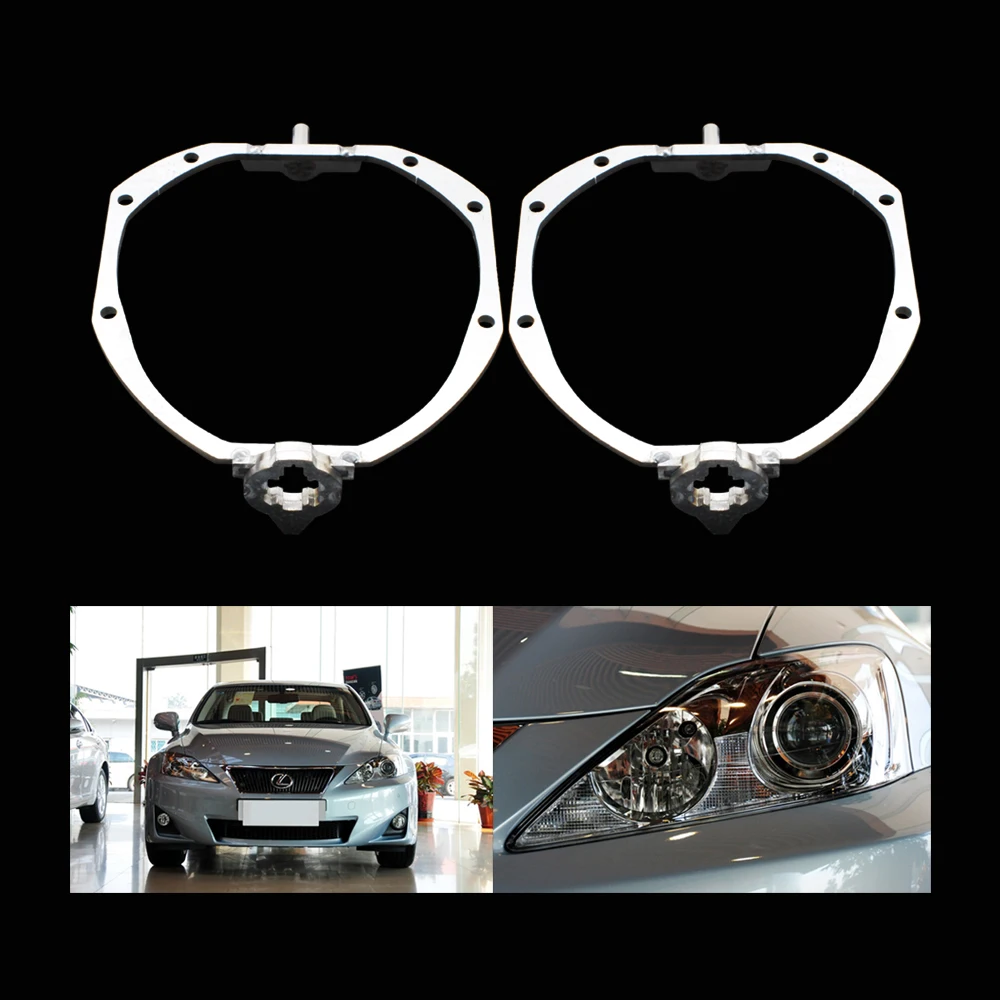Taochis Car Styling frame adapter Bracket Holder for Lexus 2005-2012 IS 250 High configuration Hella 3r G5 Projector lens
Taochis Car Styling frame adapter Bracket Holder for Lexus 2005-2012 IS 250 High configuration Hella 3r G5 Projector lens