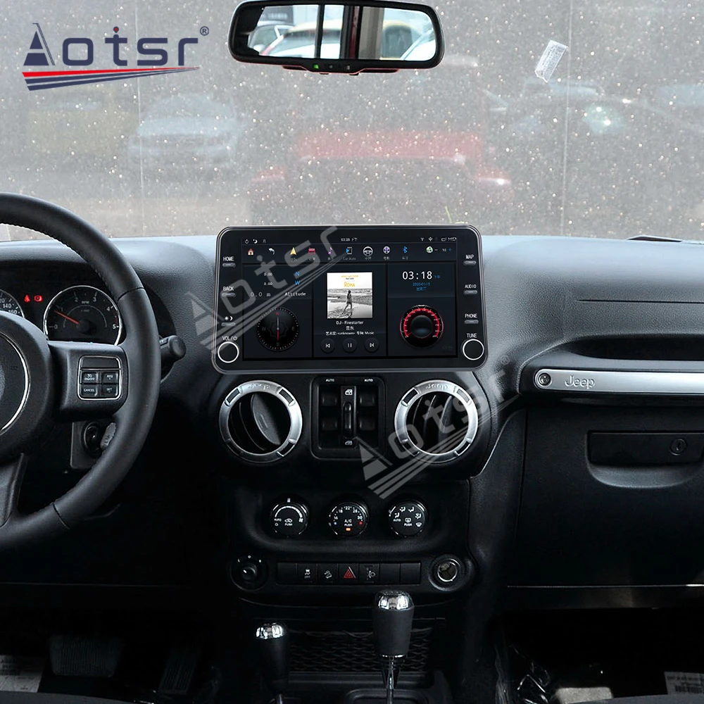 For Jeep Wrangler 3 JK 2011 - 2017 Android 9 Auto Car video Player Radio GPS Navigation Autostereo Multimedia IPS Screen
For Jeep Wrangler 3 JK 2011 - 2017 Android 9 Auto Car video Player Radio GPS Navigation Autostereo Multimedia IPS Screen