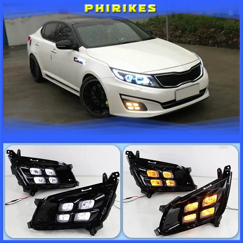 For KIA Optima K5 2010 2011 2012 1 Pair Car Daytime Running Light Single Color LED Daylight Fog Lamp DRL Car Styling
For KIA Optima K5 2010 2011 2012 1 Pair Car Daytime Running Light Single Color LED Daylight Fog Lamp DRL Car Styling