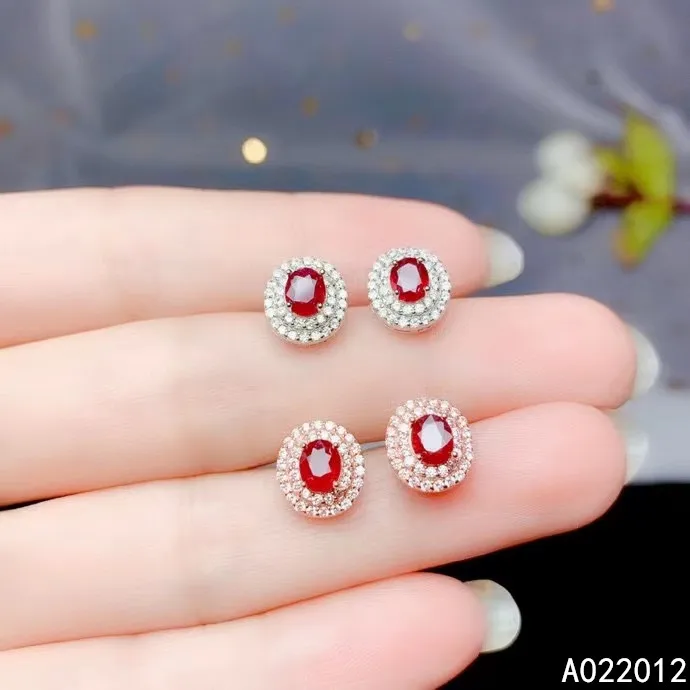 KJJEAXCMY fine jewelry natural ruby 925 sterling silver fashion girl earrings new Ear Studs support test hot selling
KJJEAXCMY fine jewelry natural ruby 925 sterling silver fashion girl earrings new Ear Studs support test hot selling