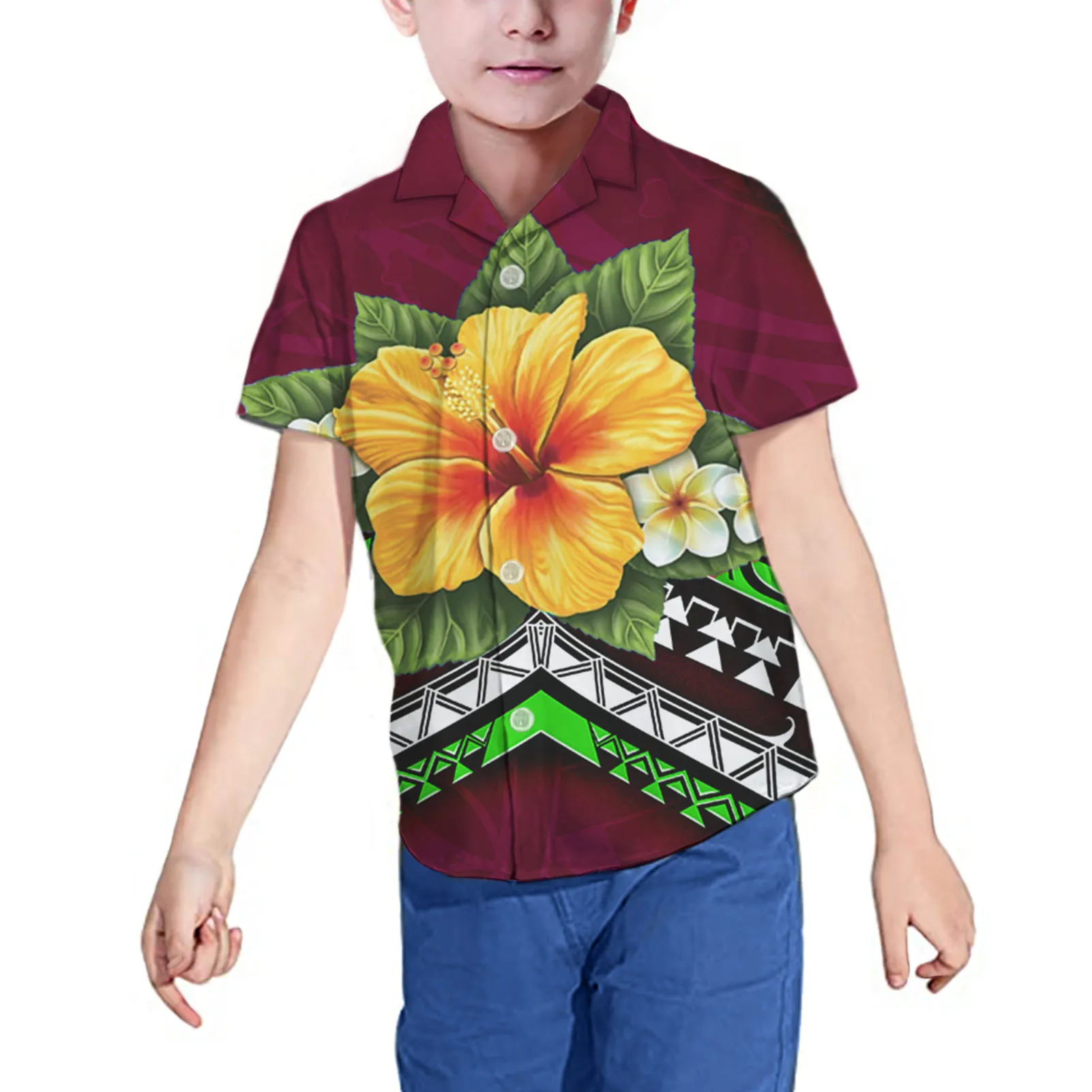 HYCOOL Summer Toddler Baby Boy Clothes Hawaii Flower Polynesian Tribal Print Shirt Tops Short Outfits Casual Clothes Summer
HYCOOL Summer Toddler Baby Boy Clothes Hawaii Flower Polynesian Tribal Print Shirt Tops Short Outfits Casual Clothes Summer