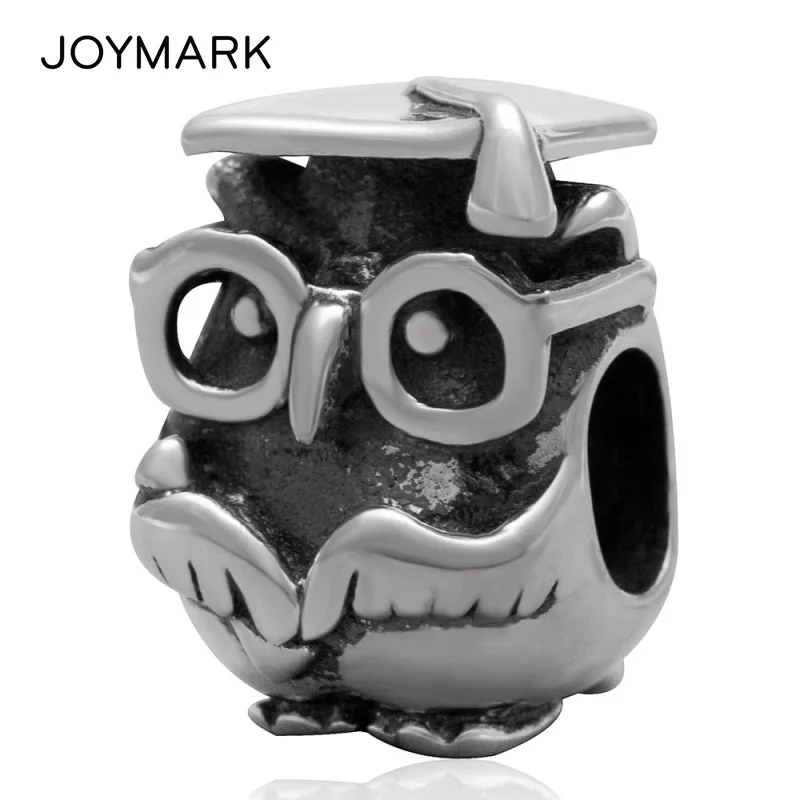Antique Tone Doctor Owl Animal Authentic 925 Sterling Silver Big Hole European Charm Beads Jewelry Findings SAPB3120
Antique Tone Doctor Owl Animal Authentic 925 Sterling Silver Big Hole European Charm Beads Jewelry Findings SAPB3120