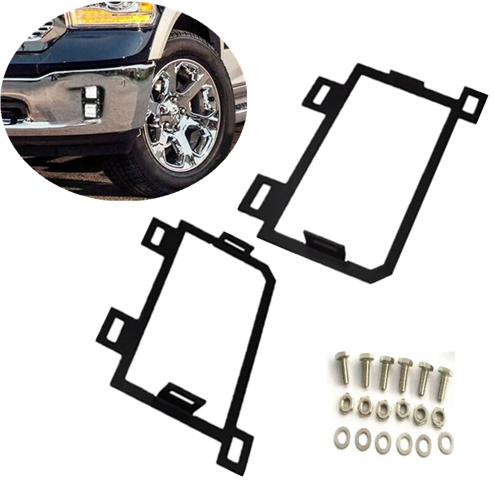 Car Front Hidden Bumper LED Fog Light Mounting Brackets For Dodge Ram 1500 2013-2018
Car Front Hidden Bumper LED Fog Light Mounting Brackets For Dodge Ram 1500 2013-2018