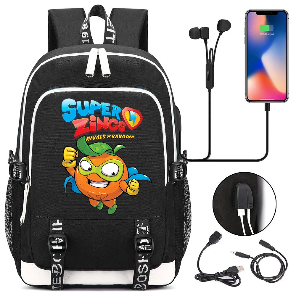 Рюкзак Super Zings для мужчин и женщин, Многофункциональный школьный дорожный ранец для ноутбука с USB-зарядкой для мальчиков и девочек
Рюкзак Super Zings для мужчин и женщин, Многофункциональный школьный дорожный ранец для ноутбука с USB-зарядкой для мальчиков и девочек