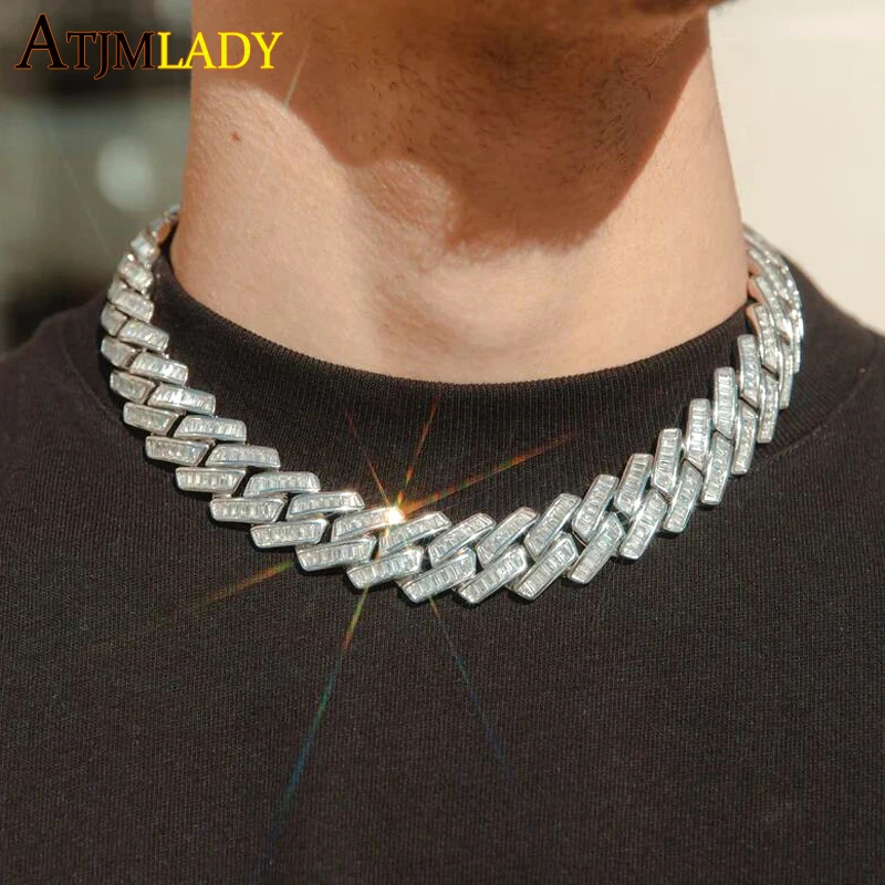 High Quality Iced Out Women Men Jewelry Hip Hop Micro Pave 5A Cz19mm Width Cuban Link Chain Big Heavy Chunky Necklace
High Quality Iced Out Women Men Jewelry Hip Hop Micro Pave 5A Cz19mm Width Cuban Link Chain Big Heavy Chunky Necklace