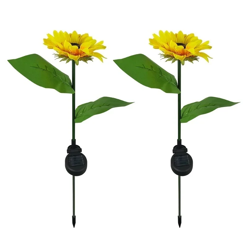 2Pcs Sunflower Solar LED Light Garden Decor Yard Stake Decorative Lights for Patio Porch Outdoor Waterproof Decor Solar Light
2Pcs Sunflower Solar LED Light Garden Decor Yard Stake Decorative Lights for Patio Porch Outdoor Waterproof Decor Solar Light