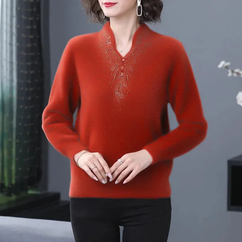 Women Plus Velvet Bottoming Shirt 2021 Female Autumn Winter Models Double-sided German Velvet Korean Long-sleeved T-shirt A505
Women Plus Velvet Bottoming Shirt 2021 Female Autumn Winter Models Double-sided German Velvet Korean Long-sleeved T-shirt A505
