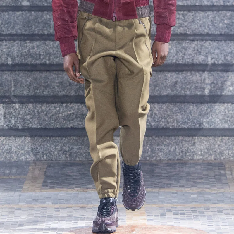 Men's Multi Zipper Casual Overalls Loose Personality Autumn And Winter Thickened 2021 New Fashion Urban Suspender Casual Pants
Men's Multi Zipper Casual Overalls Loose Personality Autumn And Winter Thickened 2021 New Fashion Urban Suspender Casual Pants