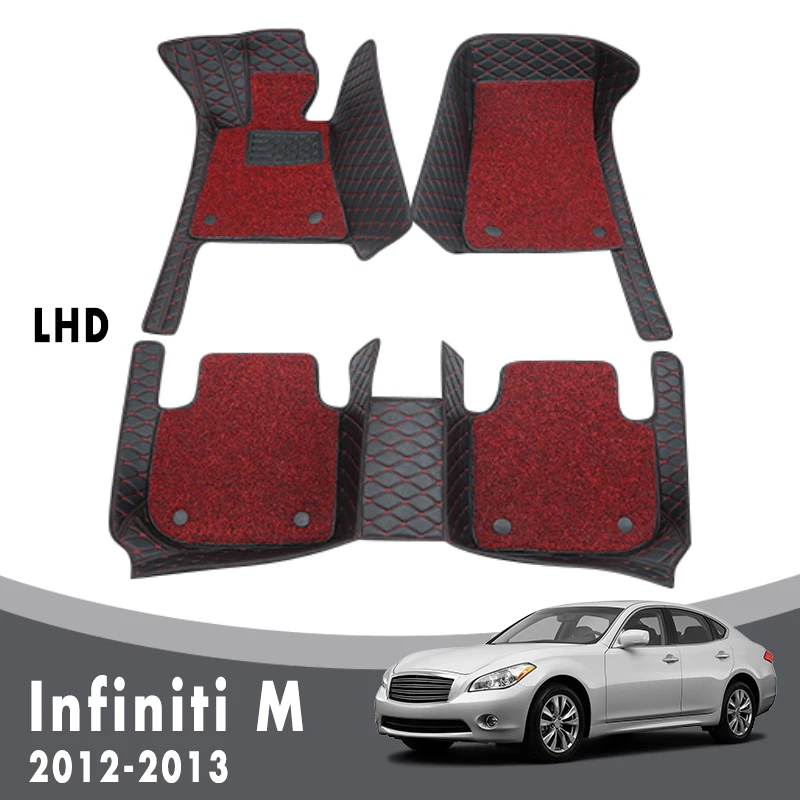 Автомобильные коврики для Infiniti M 2013 2012, ковры, роскошные двухслойные проволочные петли, автомобильные аксессуары для интерьера, автомобили на заказ
Автомобильные коврики для Infiniti M 2013 2012, ковры, роскошные двухслойные проволочные петли, автомобильные аксессуары для интерьера, автомобили на заказ