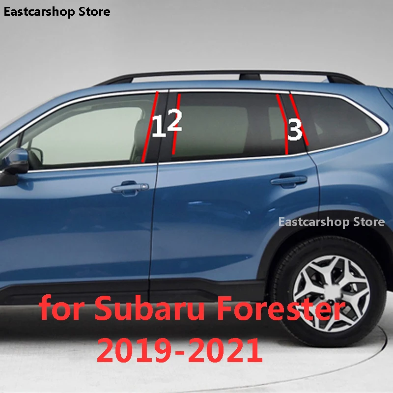 For Subaru Forester 2019 2020 2021 Car B C Pillar Middle Central Column PC Window Trim Decoration Strip Sticker Accessories
For Subaru Forester 2019 2020 2021 Car B C Pillar Middle Central Column PC Window Trim Decoration Strip Sticker Accessories