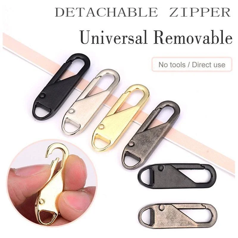 8PCS Alloy Universal Zipper Puller for Clothing Zip Fixer Removable Zipper Slider DIY Sewing Instant Repair Zipper For Bags
8PCS Alloy Universal Zipper Puller for Clothing Zip Fixer Removable Zipper Slider DIY Sewing Instant Repair Zipper For Bags