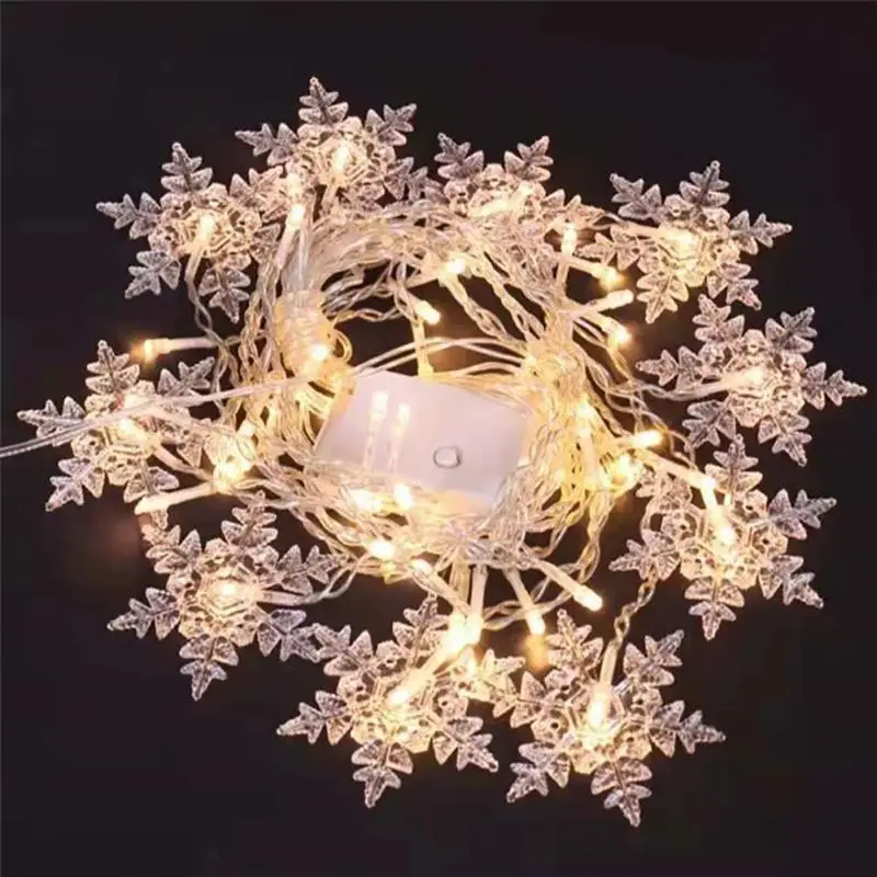 3.5m Christmas Decoration Garland Curtain LED Fairy Light New Year Snowflakes Icicle Room Decor Xmas Party Wedding Outdoor Light
3.5m Christmas Decoration Garland Curtain LED Fairy Light New Year Snowflakes Icicle Room Decor Xmas Party Wedding Outdoor Light