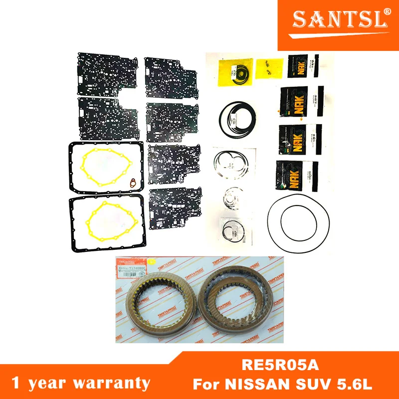 RE5R05A Auto Transmission Master Rebuild Kit Overhaul Fit For NISSAN 2.5L 3.5L 4.0L 4.5L Car Accessories Transnation
RE5R05A Auto Transmission Master Rebuild Kit Overhaul Fit For NISSAN 2.5L 3.5L 4.0L 4.5L Car Accessories Transnation