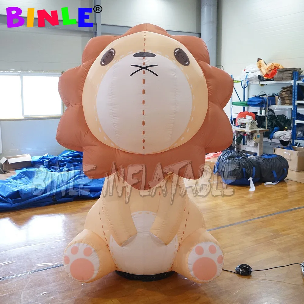 Advertising Inflatable Cartoon lion Character for event decoration Inflatable Lioness animal Model
Advertising Inflatable Cartoon lion Character for event decoration Inflatable Lioness animal Model