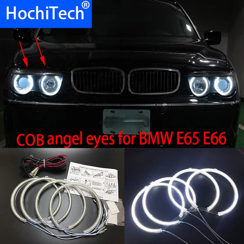 HochiTech Супер яркий белый цветной свет SMD LED Angel eyes для BMW E65 E66 Alpina B7 предварительно фейлинг автомобиля дневный свет
HochiTech Супер яркий белый цветной свет SMD LED Angel eyes для BMW E65 E66 Alpina B7 предварительно фейлинг автомобиля дневный свет