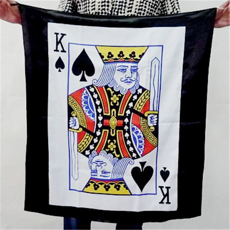 Bag To Poker Streamer (King Of Spades) - Magic Tricks Accessories Prop Illusion Mentalism Gimmick
Bag To Poker Streamer (King Of Spades) - Magic Tricks Accessories Prop Illusion Mentalism Gimmick