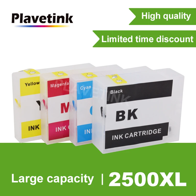 Plavetink PGI-2500 XL Cartridge For Canon PGI 2500 XL Printer Cartridges Work For MAXIFY IB4050 Ib4150 MB5050 MB5150 Printer
Plavetink PGI-2500 XL Cartridge For Canon PGI 2500 XL Printer Cartridges Work For MAXIFY IB4050 Ib4150 MB5050 MB5150 Printer