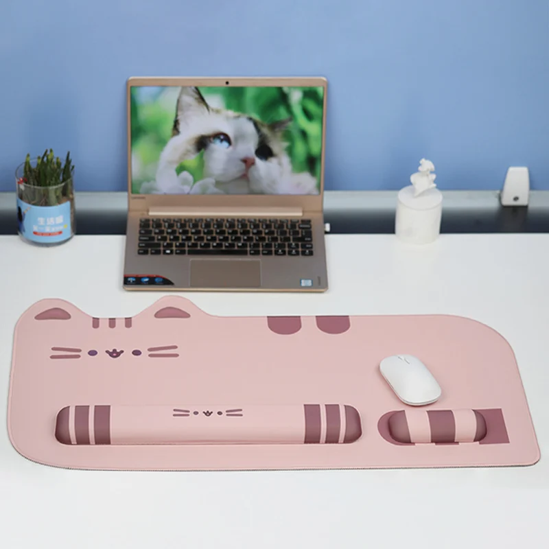 Cute Cat Mouse Pad Desk Mat Wrist Rest Keyboard Pad Wrist Support Mouse Pad Girl Women Office Wrist Rest Non-Slip Table Mat
Cute Cat Mouse Pad Desk Mat Wrist Rest Keyboard Pad Wrist Support Mouse Pad Girl Women Office Wrist Rest Non-Slip Table Mat
