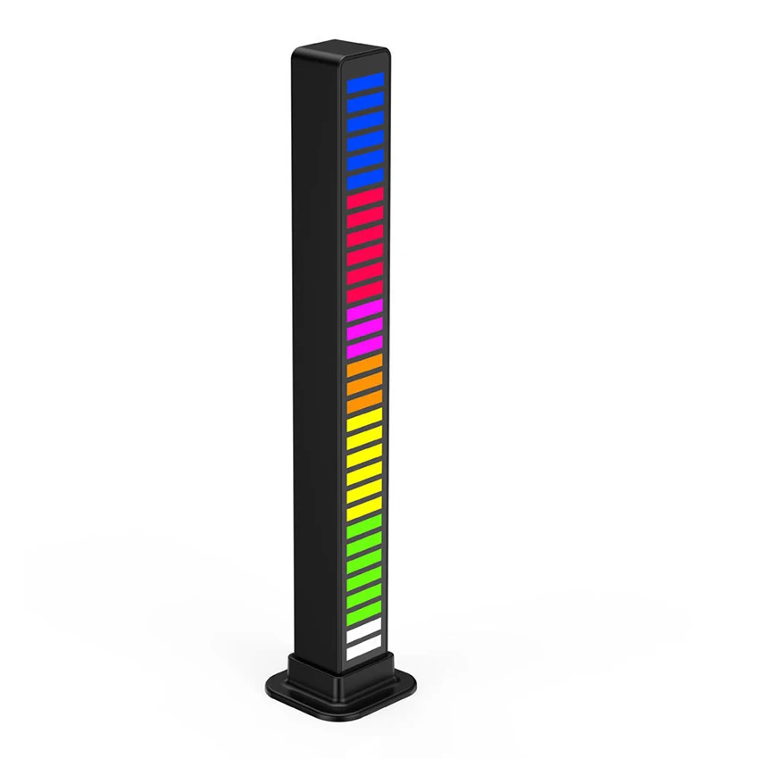 RGB Sound Control Car LED Light 32 LED Stereo Music Spectrum LED Light for Bedroom, Pickup Rhythm Music Car Interior Light
RGB Sound Control Car LED Light 32 LED Stereo Music Spectrum LED Light for Bedroom, Pickup Rhythm Music Car Interior Light