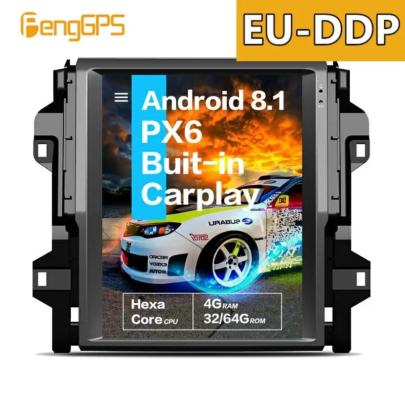 Автомобильный мультимедийный плеер для TOYOTA Fortuner 2 Android радио 2015 2016 - 2018 кассета рекордер Стерео Авторадио GPS навигация головное устройство
Автомобильный мультимедийный плеер для TOYOTA Fortuner 2 Android радио 2015 2016 - 2018 кассета рекордер Стерео Авторадио GPS навигация головное устройство