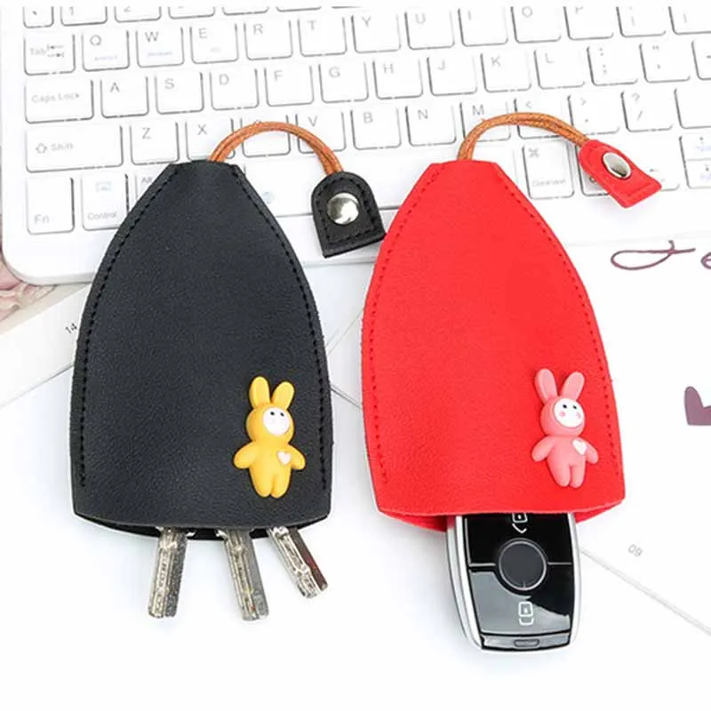 Lovely Rabbit Women Girls Pull Type Key Bag PU Leather Key Wallets Housekeepers Car Key Holder Case New Leather Keychain Pouch
Lovely Rabbit Women Girls Pull Type Key Bag PU Leather Key Wallets Housekeepers Car Key Holder Case New Leather Keychain Pouch