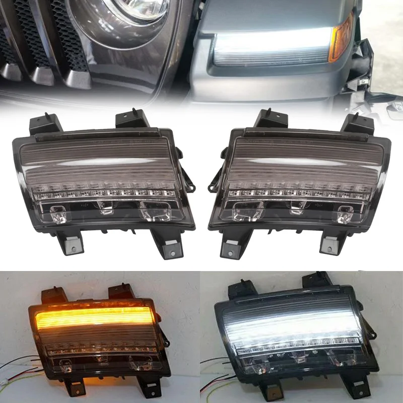 Led Fender Turn lights DRL New Daytime Running Lamp for Jeep Wrangler JL Sport 2018 2019 2020
Led Fender Turn lights DRL New Daytime Running Lamp for Jeep Wrangler JL Sport 2018 2019 2020