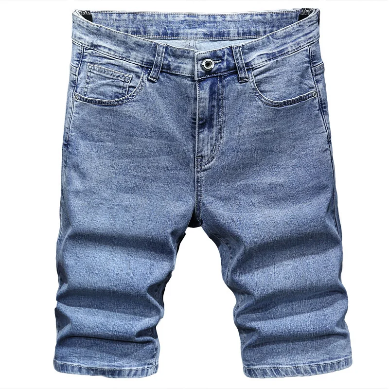 Summer 2022 New Micro-Elastic Five-Point Shorts Classic Simple Wash Water Youth Male Denim Shorts
Summer 2022 New Micro-Elastic Five-Point Shorts Classic Simple Wash Water Youth Male Denim Shorts