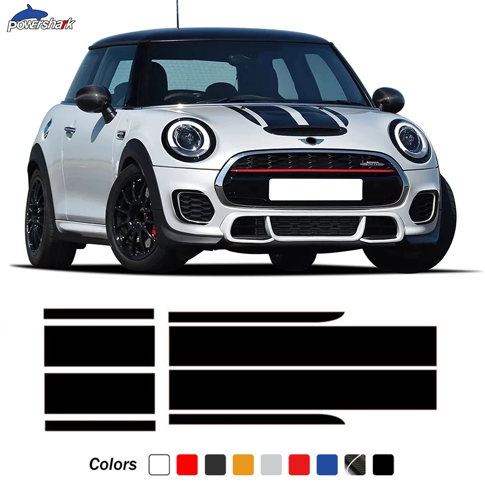 Car Bonnet Stripes Hood Sticker Engine Cover Rear Trunk Body Decal For MINI Cooper R56 R57 R58 R59 F55 F56 F57 JCW Accessories
Car Bonnet Stripes Hood Sticker Engine Cover Rear Trunk Body Decal For MINI Cooper R56 R57 R58 R59 F55 F56 F57 JCW Accessories