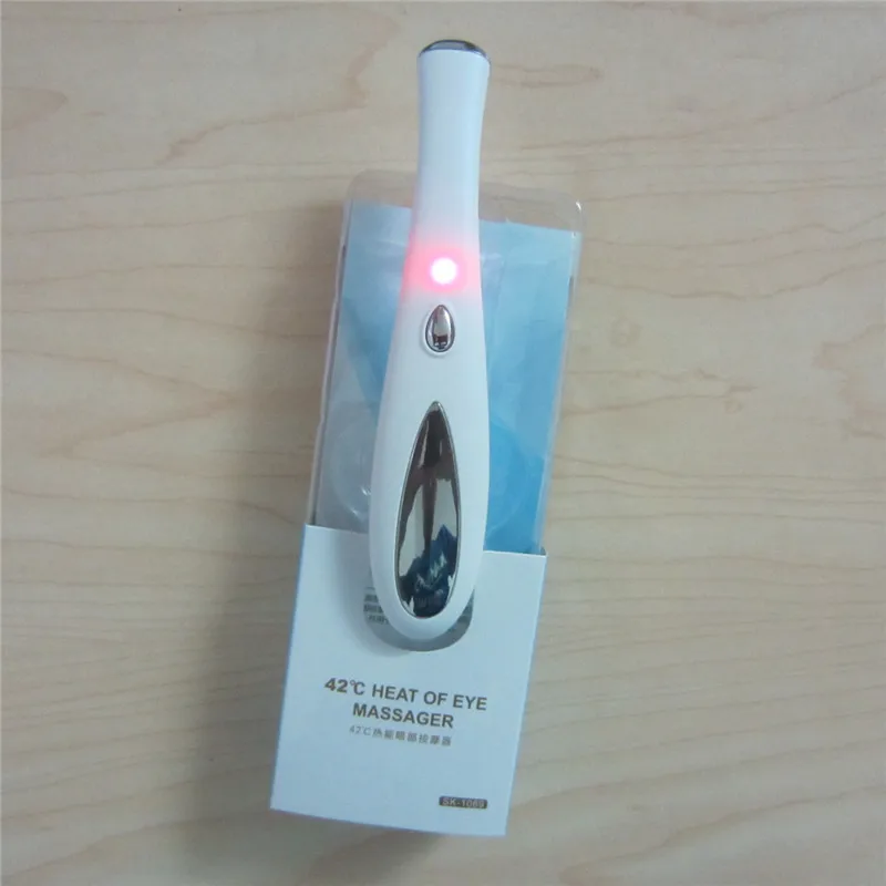 Eye Care Wrinkle Remover 42 Celsious Degree Heat Vibration Eye-bag Removal Pen (Battery not shipping)
Eye Care Wrinkle Remover 42 Celsious Degree Heat Vibration Eye-bag Removal Pen (Battery not shipping)