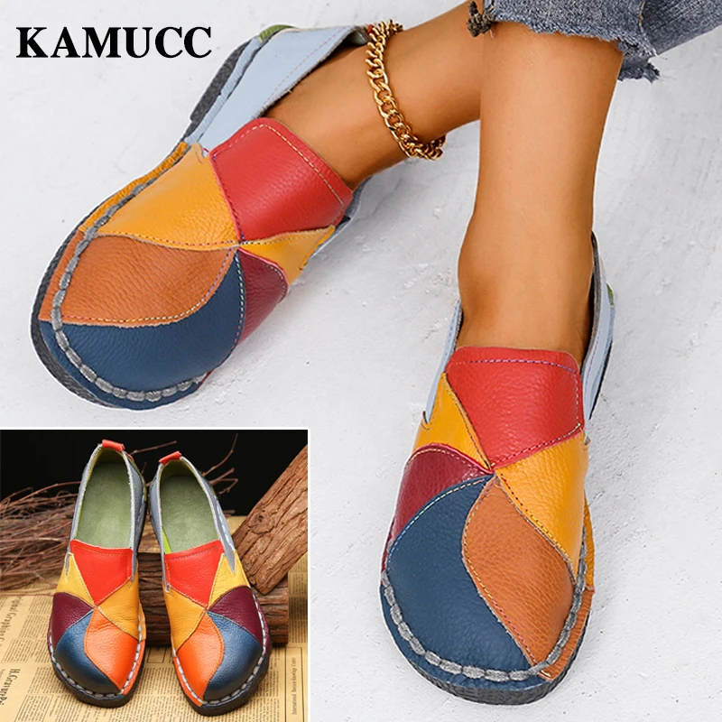 Women's Ballet Flats Genuine Leather Shoes Woman Slip on Loafers Flats Soft Oxford Shoes Casual Sapato Feminino Plus Size
Women's Ballet Flats Genuine Leather Shoes Woman Slip on Loafers Flats Soft Oxford Shoes Casual Sapato Feminino Plus Size