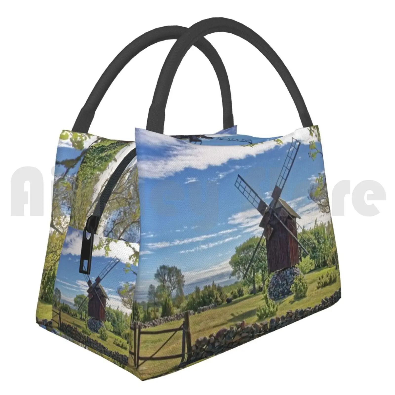 Cooler Lunch Bag Picnic Bag Estonia Estonia Island Of Saaremaa Windmill Landscape Historically Sky Clouds Baltic States
Cooler Lunch Bag Picnic Bag Estonia Estonia Island Of Saaremaa Windmill Landscape Historically Sky Clouds Baltic States