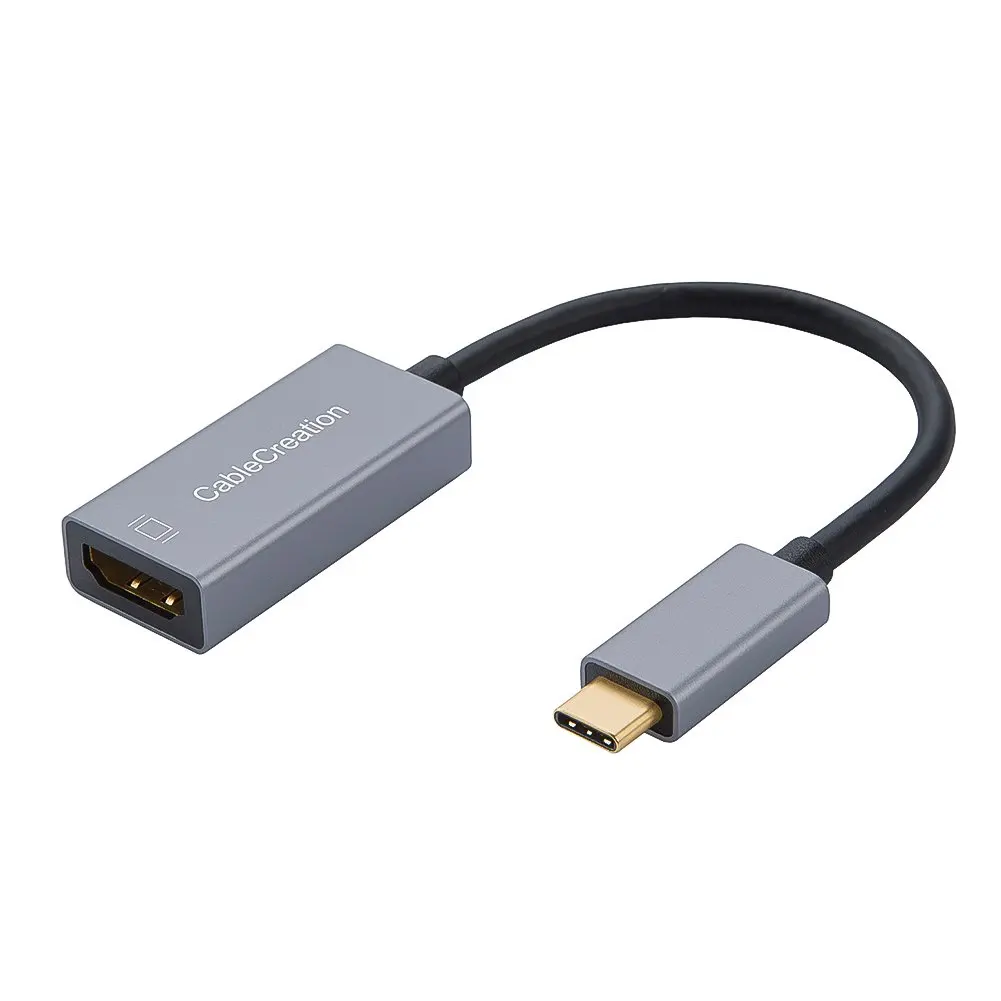 USB C to HDTV 4K @60Hz, USB Type C to HDTV Adapter, Compatible with MacBook Pro 2018,iPad Pro 2018,Surface Go,Chromebook Pixel
USB C to HDTV 4K @60Hz, USB Type C to HDTV Adapter, Compatible with MacBook Pro 2018,iPad Pro 2018,Surface Go,Chromebook Pixel