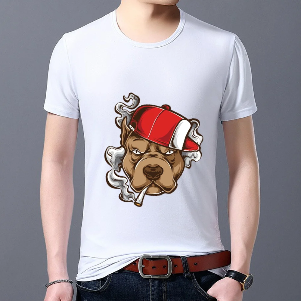 Men's T-shirt O-neck Student Funny Cute Puppy Pattern Printing Series Casual Wild Youth Breathable Short-sleeved T-shirt Top
Men's T-shirt O-neck Student Funny Cute Puppy Pattern Printing Series Casual Wild Youth Breathable Short-sleeved T-shirt Top
