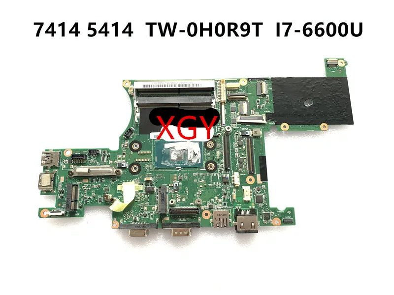Материнская плата для DELL Latitude 5414 7414 TW-0H0R9T 0H0R9T H0R9T I7-6600U 100% Test OK
Материнская плата для DELL Latitude 5414 7414 TW-0H0R9T 0H0R9T H0R9T I7-6600U 100% Test OK