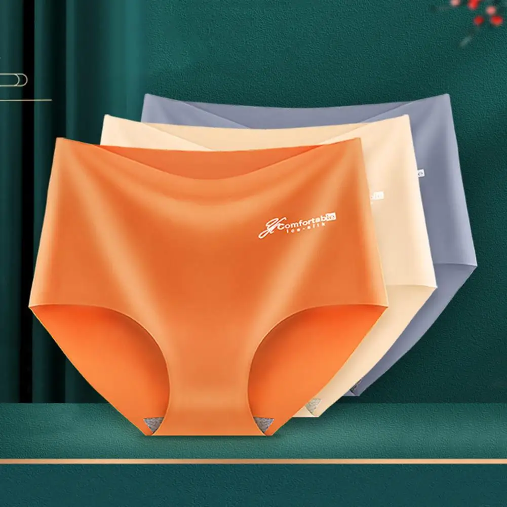 Women's Underwear Panties Ice Silk Seamless Breathable Letter Print High Waist Underpants Briefs Lingeries amcık arası külot
Women's Underwear Panties Ice Silk Seamless Breathable Letter Print High Waist Underpants Briefs Lingeries amcık arası külot