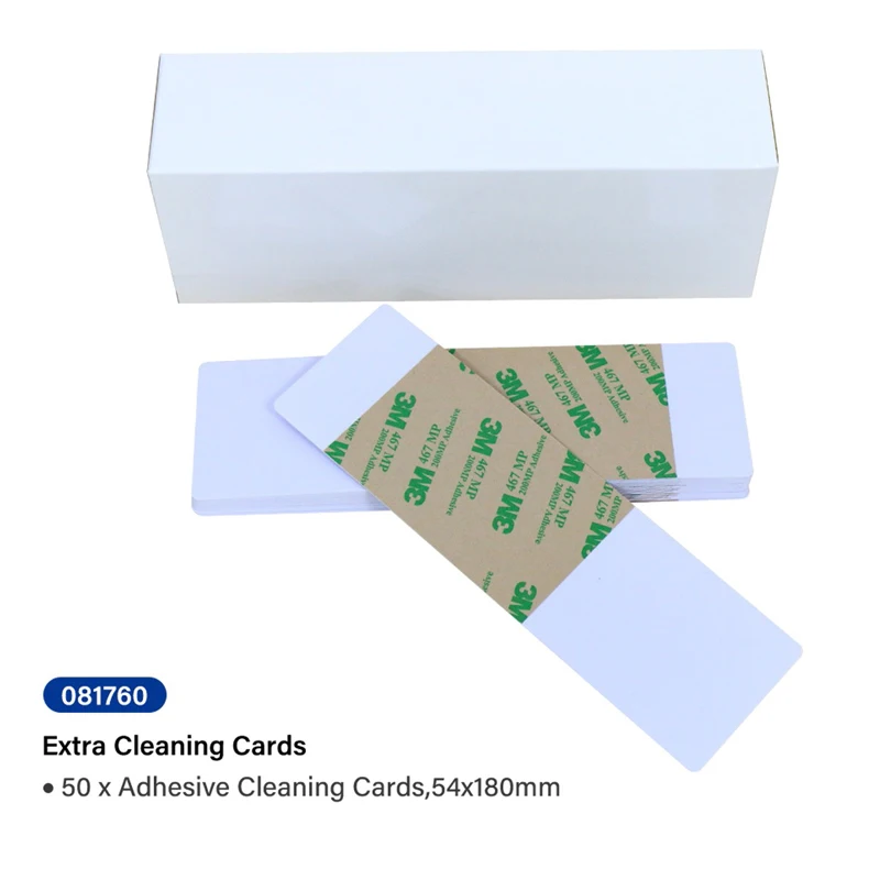 New 54x180mm 50pcs Dticky Dust Cards Cleaning Cards For Fargo 081760 HDP5000 HDP5600 Card Printer
New 54x180mm 50pcs Dticky Dust Cards Cleaning Cards For Fargo 081760 HDP5000 HDP5600 Card Printer