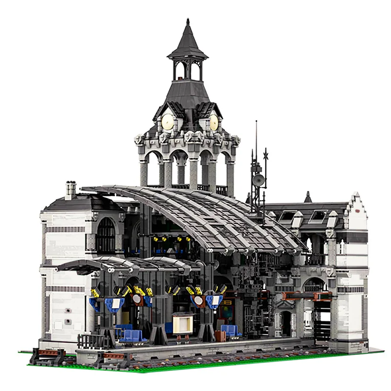 MOC Characteristic Building Urban Transportation Hub Railway StationTrain Building Blocks Collection Bricks Children Gift Toys
MOC Characteristic Building Urban Transportation Hub Railway StationTrain Building Blocks Collection Bricks Children Gift Toys