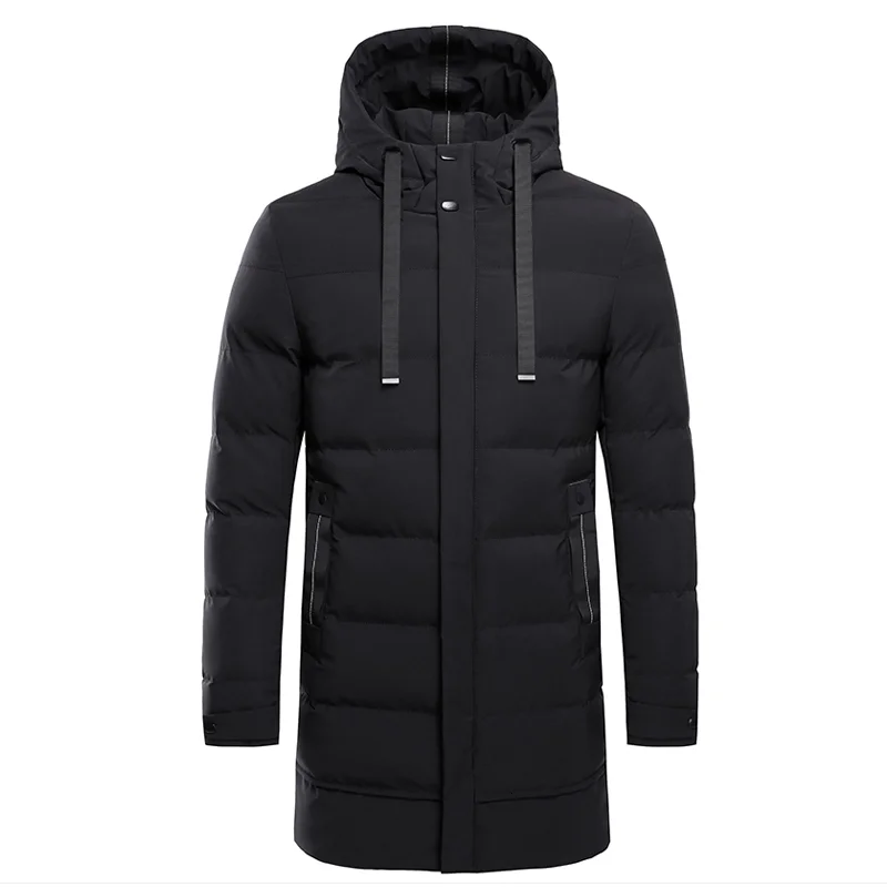 Winter Jacket Coat Men Hooded Thick Warm Cotton-Padded Jacket Male Fashion Casual Long Parka Coat Outerwear
Winter Jacket Coat Men Hooded Thick Warm Cotton-Padded Jacket Male Fashion Casual Long Parka Coat Outerwear